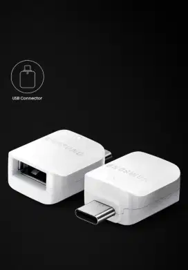 USB Connector (USB type-C to A)
white Ori 100%