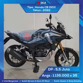 KM 1 Honda CB150X Tahun 2022