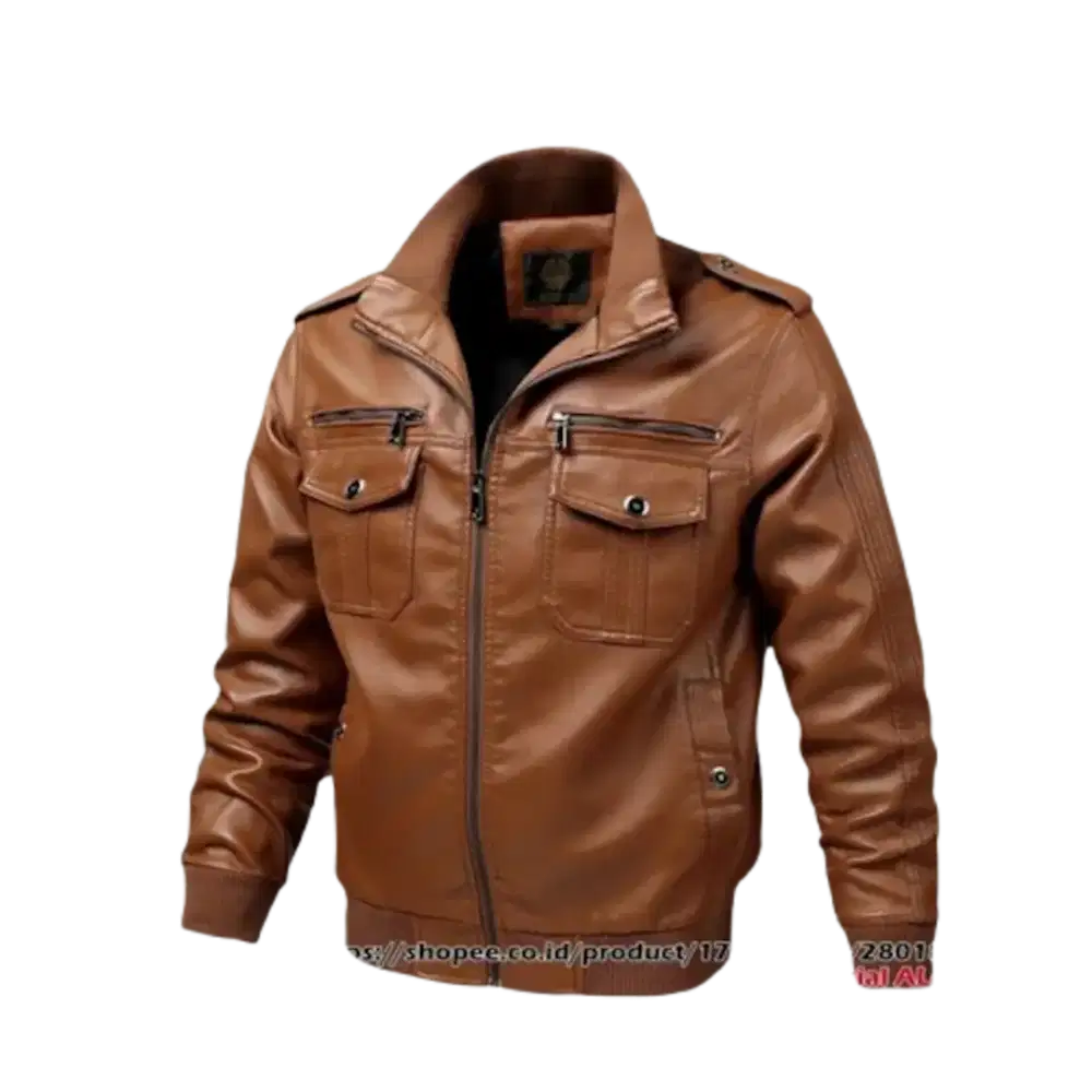 Jaket kulit pria asli Garut