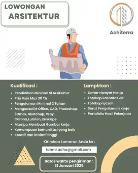 Lowongan Arsitektur