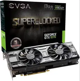 VGA EVGA Superlocked GeForce GTX 1070 GDDR5 8GB