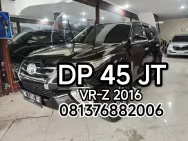 Fortuner VRZ 2016 Hitam DP 45 JT