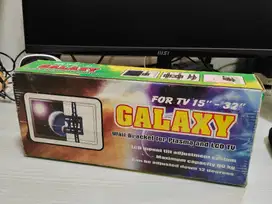 Wall Bracket Galaxy For Plasma and LCD TV 15-32 Inch Kondisi Baru Gan