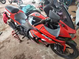 Dijual ninja 250 karbu thn 2010