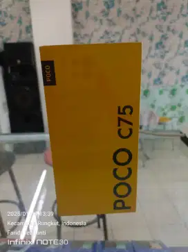 Poco C75 8+8/256gb baru garansi resmi bisa TT Kredit