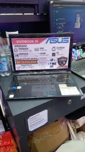 KREDIT ASUS VIVOBOOK 14 A1404VA INTEL CORE I7-1355 16/1TB WIN 11 OHS21