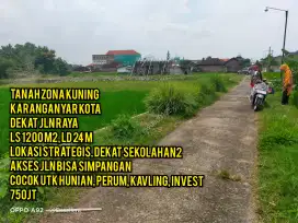 Tanah Zona Kuning Karanganyar Kota