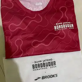 Official Jersey Borobudur Marathon 2024 Size S Men