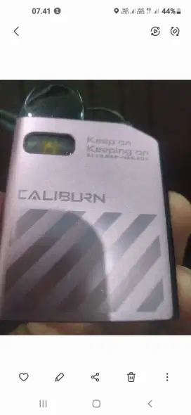 Caliburn ak 2 plus karet kalungan