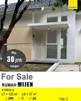 DISEWAKAN RUMAH DI MIJEN A1863