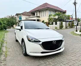 Mazda 2 GT 2021 Matic Putih Istimewa Low KM TYPE TERTINGGI ! Nik 2020