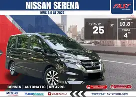 DP 25JT NISSAN SERENA HWS 2022 2.0 AT KM.42RB & PAJAK PANJANG #F6ST