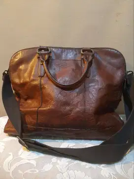 Tas laptop kulit asli Fossi*