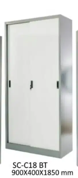 Lemari besi arsip pintu sleding