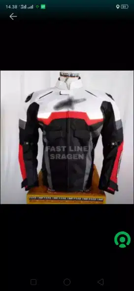 Jaket racing moto gp