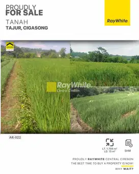 Dijual Tanah di Kadusari Tajur Cigasong Majalengka