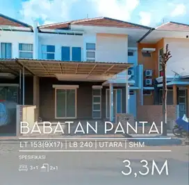 Semi Furnish Rumah Babatan Pantai Siap Huni