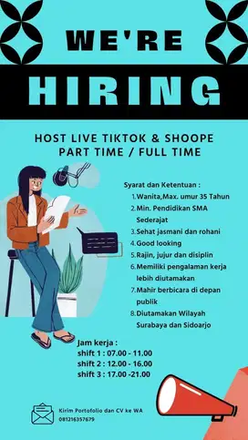 Host live streaming