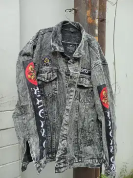 Grey Denim Jacket Like New