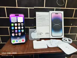 iPhone 14 Pro Max 128Gb Mulus Fullset Original Bisa TT Pastinya