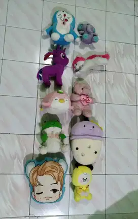 Boneka Murah : 10 Boneka Kecil + 3 Boneka Besar