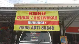 Disewakan per 6bulan /dijual ruko 2 tingkat Martapura, dekat sekumpul
