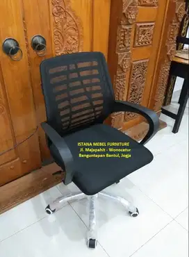 Kursi Putar Kerja Komputer Kantor Belajar Sandaran Hidrolik Importa #C