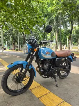 DIJUAL CASH KAWASAKI W 175 SE TAHUN 2020 PAJAK IDUP SIAP GAS