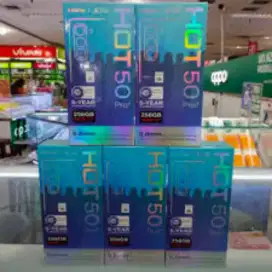 Infinix hot 50 pro + plus layar lengkung resmi