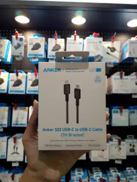 Kabel Charger Anker 322 Powerline C to C