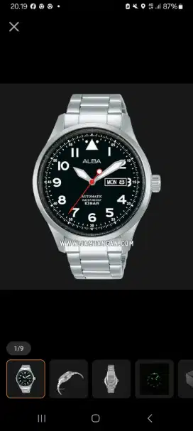 Jual jam tangan Alba ori otomatis