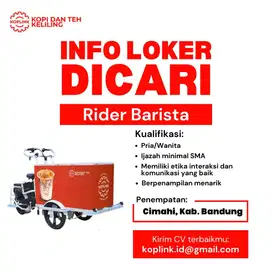 Dicari Rider Barista