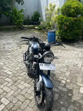 YAMAHA XSR 155 BIRU DONGKER