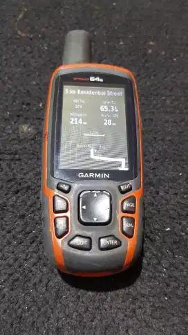 GPS map Garmin 64s