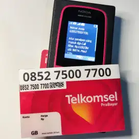 Nomor Cantik Simpati Dobel Ribuan