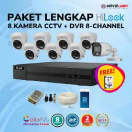 CCTV 2mp ples pasang