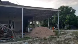 Kanopi baja ringan carport minimalis modern sederhana