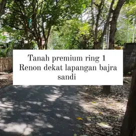 dijual tanah premium renon ring lapangan bajra