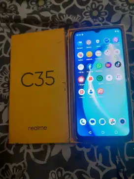 Realme c35 Ram 4/128GB Fullset