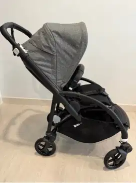 Bugaboo Bee6 Stroller - Black Grey Melange