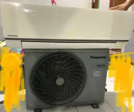 Dijual AC panasonic 11/2 pk bergaransi