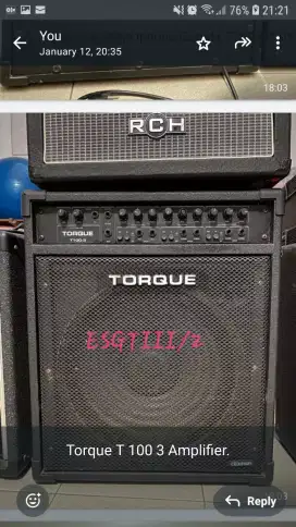 Torque T 100-3 amplifier