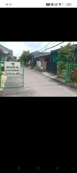 Rumah dijual siap huni.