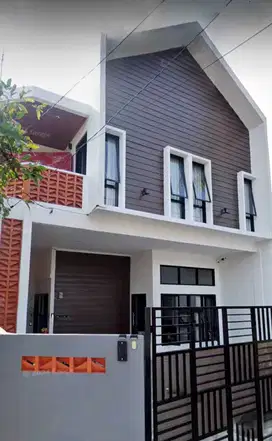 S666 Rumah Bagus Hoek 108 m2 di Jatiluhur Jatiasih Bekasi