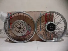 Velg Original Copotan Motor Suzuki Smash fullset normal tinggal pakai