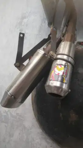 Knalpot vespa Metik