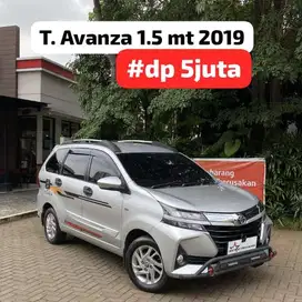 Toyota Avanza 1.5 G Mt 2019 silver (#dp 5juta)