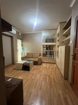 Sewa Apartemen Gading Mediterania 2 kamar lantai rendah