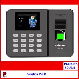 Solution P208 - Mesin Absensi Fingerprint - Auto Report Excel