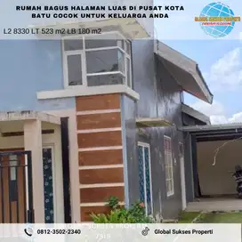 Rumah Bagus dan luas ada Taman di Temas Kota Batu